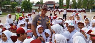 Berikan Edukasi, Kapolres Kampar Gelar Police Goes To School