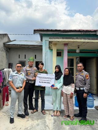 Dibalik Duka Laka Maut, Kepedulian Polisi hadir untuk Keluarga Korban