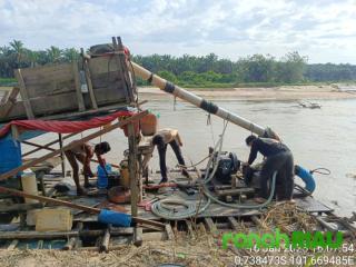 Dua Orang Pelaku PETI Berhasil Diringkus, AKP Hendra : Masih Kita Lakukan Pengembangan.!!
