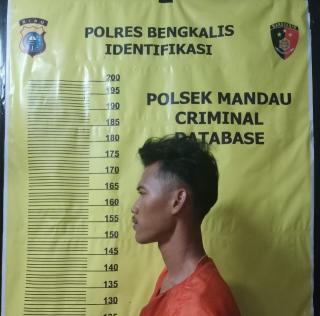 RW di Bekuk Polsek Mandau, Diduga Pelaku Penggelapan Sepeda Motor