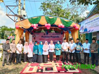 Mewakili 23 Desa di Kecamatan Bantan, Desa Jangkang Ikuti Lomba Posyandu