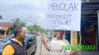 Warga Lubuk Jambi Tolak Wacana Pendirian Minimarket Indomaret