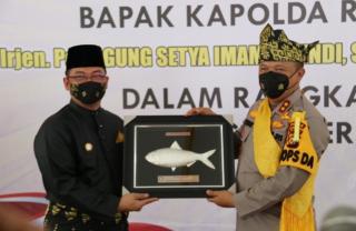 Pj. Bupati Bengkalis Sambut Kapolda Riau Sempena Kunker di Negeri Junjungan