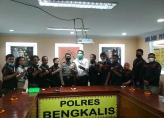 Tingkatkan Sinergifitas Ormas BIDIK Silaturahmi Ke Kapolsek Mandau