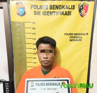 Satnarkoba Polres Bengkalis Ringkus Seorang Kadus Desa Pangkalan Batang Barat