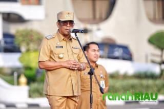 Pj Gubri Pastikan Transisi Pemerintahan di Riau Berjalan Lancar