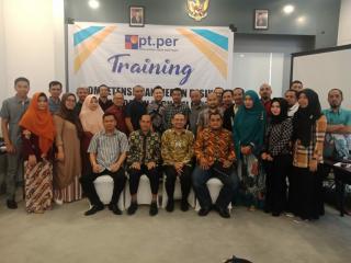 Tingkatkan SDM, PT PER gelar training Manajemen risiko