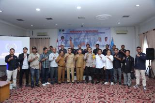 Konferkab VI, Amin Syukri kembali Pimpin PWI Rokan Hulu Periode 2024-2027