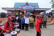 Bupati Inhil Buka Serangkaian Lomba Olahraga Dan Seni Tingkat SMP Se-Inhil Utara