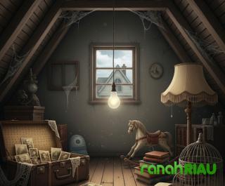 Puisi tentang Rumah; Tangisan Ruh di Bawah Loteng, karya Kairan Hanafi