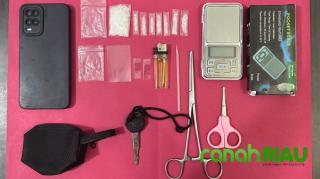 Tim Satnarkoba Polres Bengkalis Tangkap Seorang Pengedar Sabu