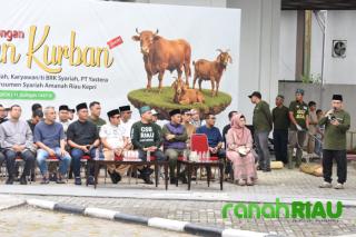 BRK Syariah Gelar Pemotongan 19 Hewan Kurban, Tebar Kepedulian dan Kebersamaan