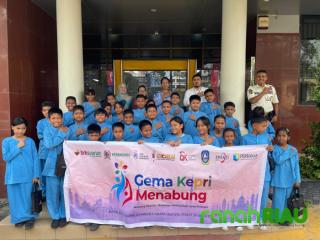 Ratusan Pelajar Batam Belajar Langsung Dunia Perbankan Melalui School Goes To Bank BRK Syariah