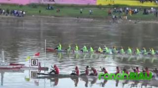 Jalur Kilek Keramat Muaro Laii Juara Pacu Jalur Expo 2022