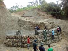 Pacu Pengerjaan Fisik TMMD 104, Ini yang Dikatakan Danramil 02/BRM