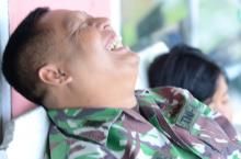  Rasa Kebersamaan Melalui Senda Gurau Komsos,di lakukan TMMD 104