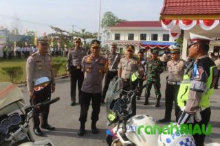 Kapolres Pelalawan gelar apel Operasi patuh 2019