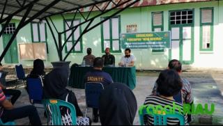 Danramil 01 Bengkalis Kapten Arh Isnanu Sosialisasi Persiapan New Normal