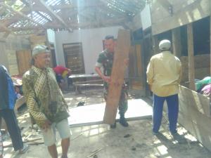  Dansatgas TMMD: Bedah Rumah RTLH Harus Gotongroyong