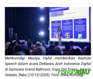 Pemerintah targetkan 2.500 desa Terhubung Internet Penuh pada 2026