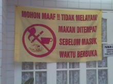 Legislator Minta Rumah Makan Ditutup Selama Ramadhan