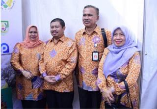 Bupati Bengkalis Tinjau Stand Pameran GTTG 2019 dan Himbau Posyantek Proaktif