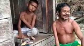 Miris, Keluarga di Kuok Ini Hidup Memprihatinkan