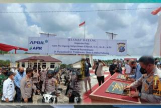 Kapolda Riau Resmikan Gedung Polsubsektor Pelalawan Hibah dari RAPP