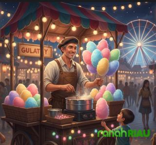 Puisi tentang Masa Kecil: Permen Gulali, karya Amalia Ramadanti