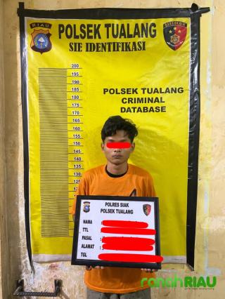 Ringkus Bandar Dan Kurir Sabu di Perawang, Polsek Tualang: Pelaku Merupakan Residivis