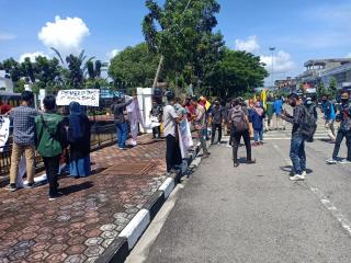 Mahasiswa Lakukan Aksi Demo, Terkait Perioritas Pendidikan di Kabupaten Bengkalis