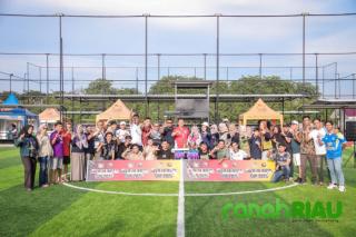 Wawako Pekanbaru berikan Apresiasi atas Turnamen Mini Soccer IKLB IX Koto Cup 2026