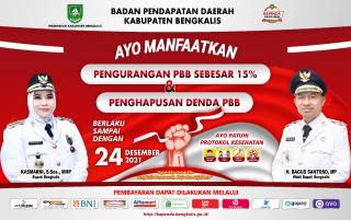 Ringankan Beban Masyarakat, Penghapusan Denda PBB-P2 Berakhir 24 Desember 2021