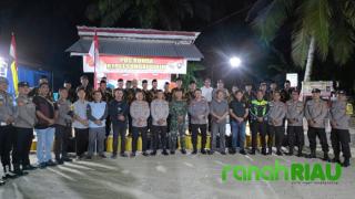Bhabinkamtibmas Desa Sungai Sirih Optimis Meraih Nilai Terbaik Pada Lomba Poskamling se-Kuansing