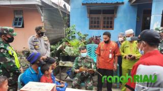 Dandim 0314 Inhil Kunjungi Rumah Nenek Samnah di Tempuling