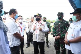 Plh Bupati Bengkalis H Bustami HY Berkunjung dan Sosialisasi Ke Posko Covid-19