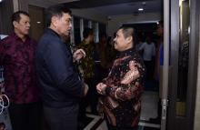 Bupati Bengkalis Menghadiri Rapat Membahas Abrasi di Wilayah Kepulauan Pesisir