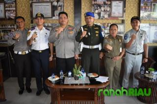 Polresta Pekanbaru Laksanakan Apel Gelar Pasukan Operasi Patuh 2019