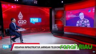 Penyiapan Infrastruktur jaringan Telekomunikasi KTT G20 hampir rampung