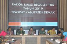 Rapat Koordinasi Jelang Pembukaan TMMD Regular Ke 105