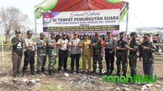 Kabidhumas Polda Banten: Meninjau Langsung ke TPS Saat Pelaksaan Pencoblosan Berlangsung
