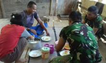 Sarapan Pagi Sebagai Perekat Kebersamaan TMMD 104