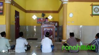 Dukung tugas Polres Kuansing cegah Penyebaran Covid 19, Ini pesan Khatib