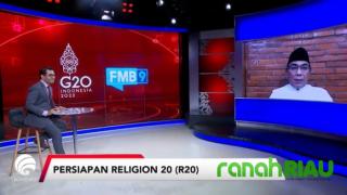 Forum Religion twenty, Ajakan gotong royong menuju Kedamaian
