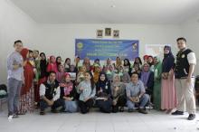 KKN-PPM UMRI Berikan Training Pembuatan Sabun Cair, Ibu Rumah Tanggapun Antusias...
