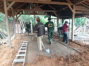 Paikem Bersyukur Rumahnya akan Dibangun Satgas TMMD