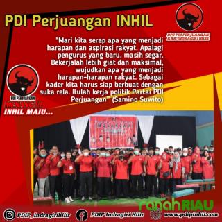 PDIP Inhil Musancab, Samino : 2024 Kita Usung Kader Sendiri di Pilbup Mendatang