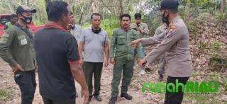 Antisipasi Karhutla, Jajaran Polsek Ukui dan TNTN lakukan Patroli bersama