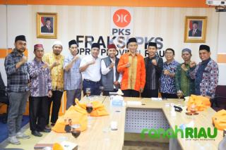 Pengurus DPD Ittihadul Muballighin Pekanbaru, Audiensi Bersama Ketua Fraksi PKS DPRD Riau