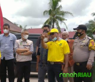 Masyarakat Ucapkan Terima Kasih Kepada Kades Penampi dan Kadis PUPR PKPP Provinsi Riau